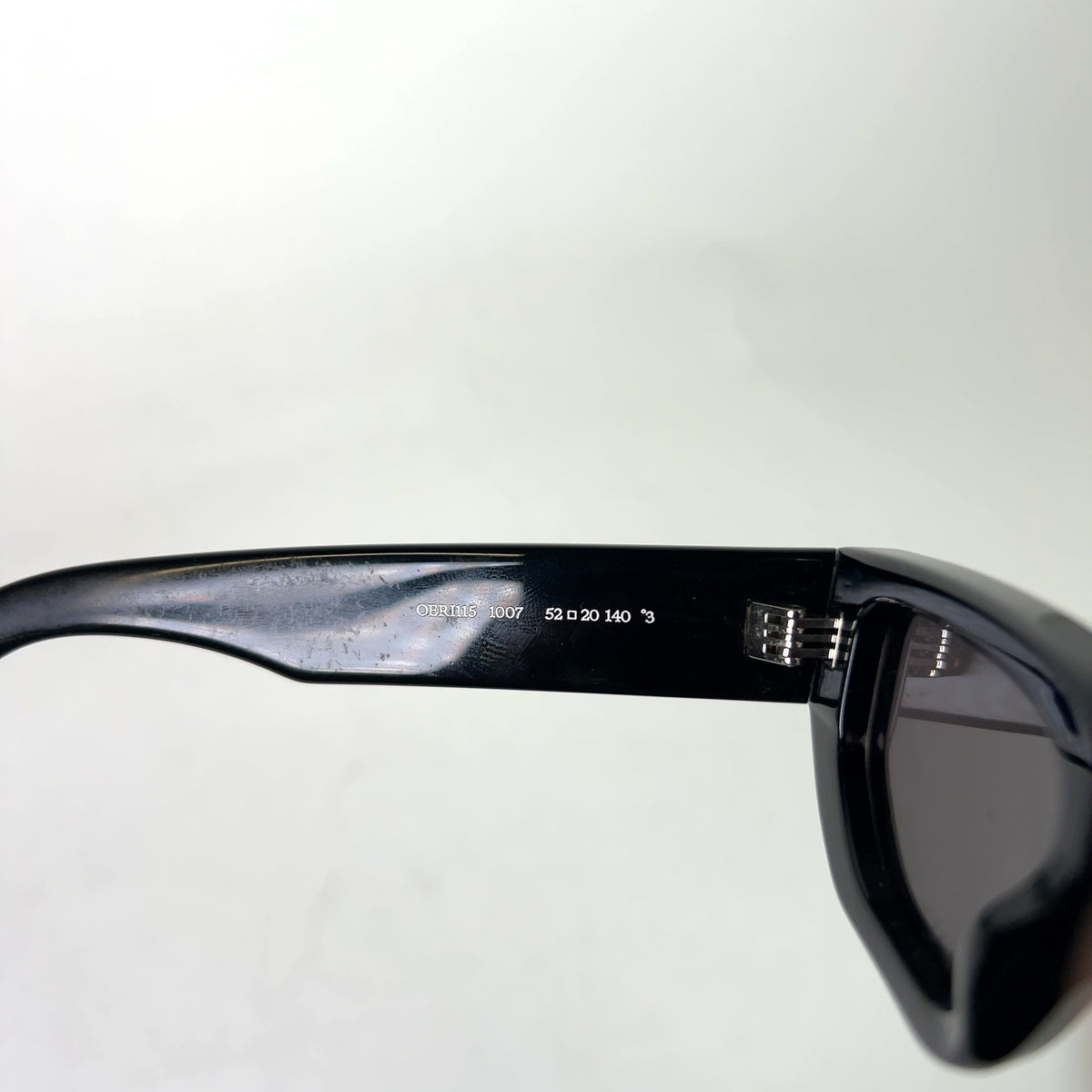 Off-White Arrow Rectangular Sunglasses