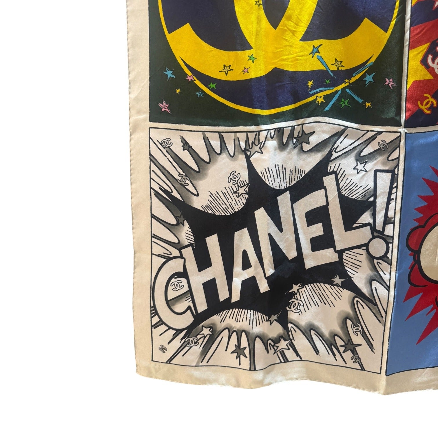 Chanel 2026 'Metiers D'Art' Pop Art Square Scarf