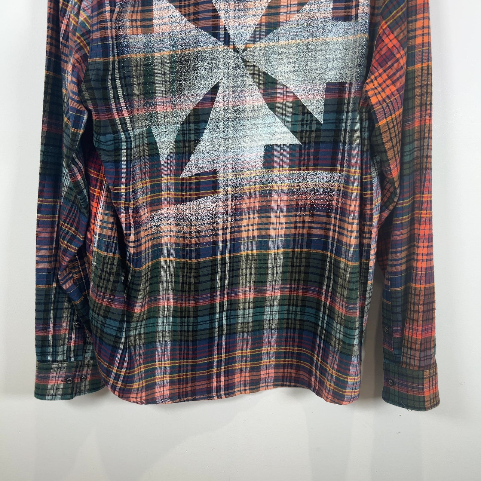 Off-White Spray Arrows Flannel Shirt
