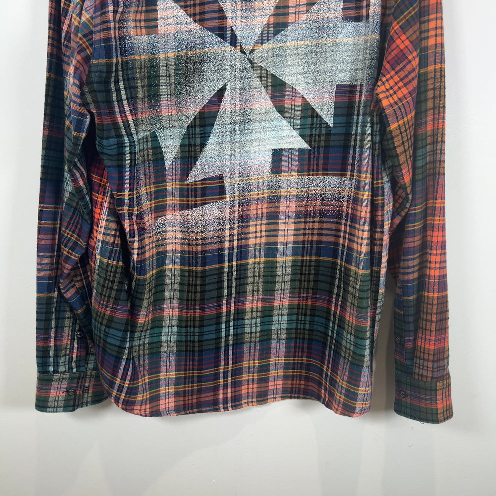Off-White Spray Arrows Flannel Shirt