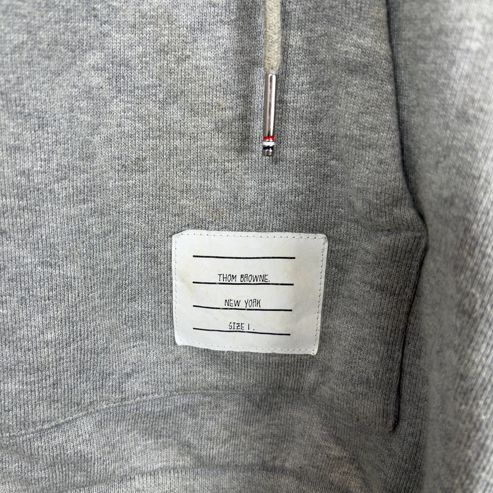 Thom Browne Back Classic Stripe Hoodie