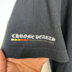 Chrome Hearts Black Boost Logo T-Shirt Size L