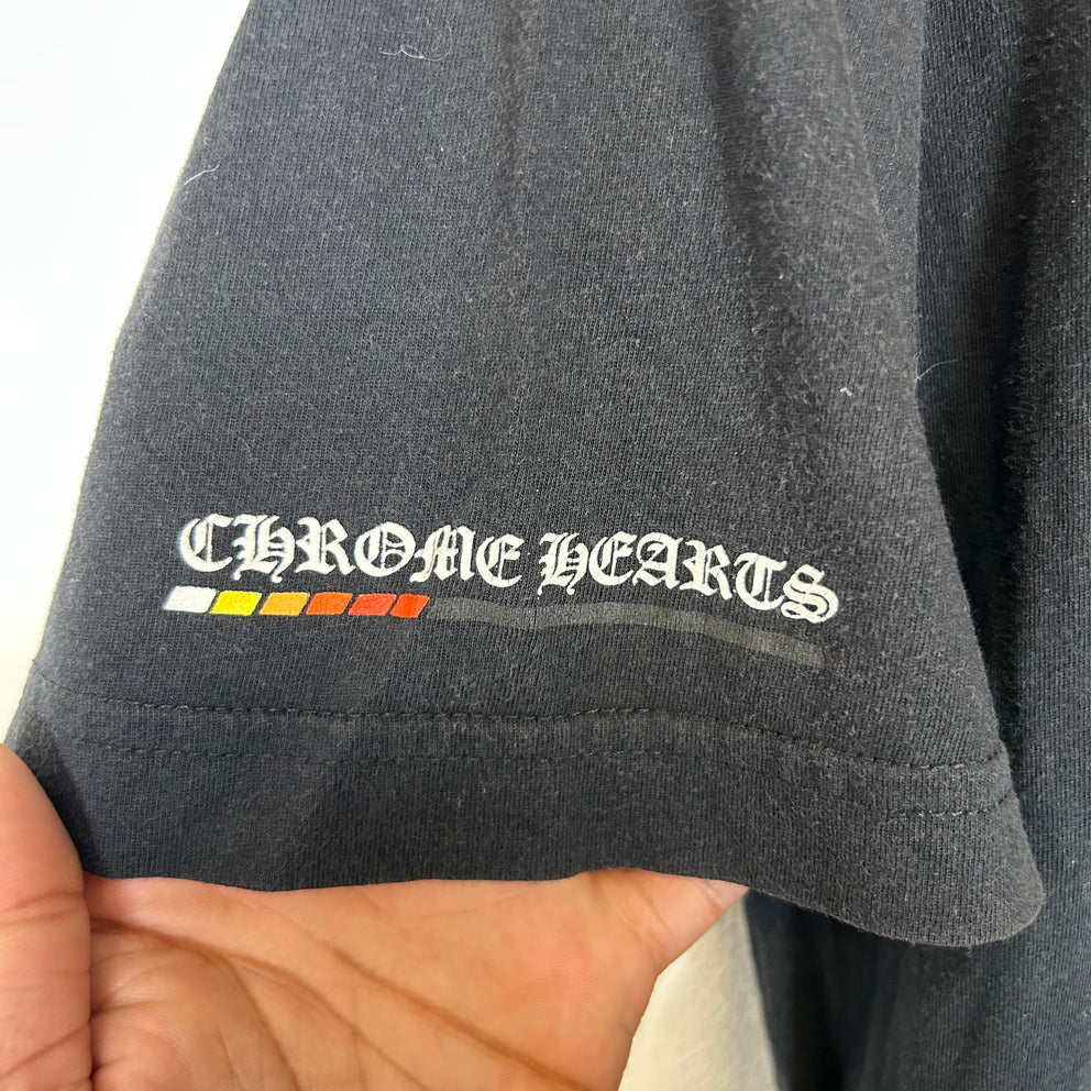Chrome Hearts Black Boost Logo T-Shirt Size L