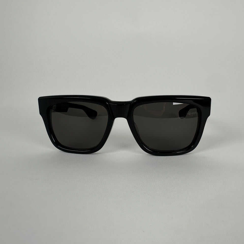 Chrome Hearts Black/Silver Box Officer Sunglasses