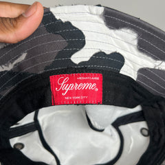 Supreme SS25 Layered Snow Camo Crusher Bucket Hat Size M/L