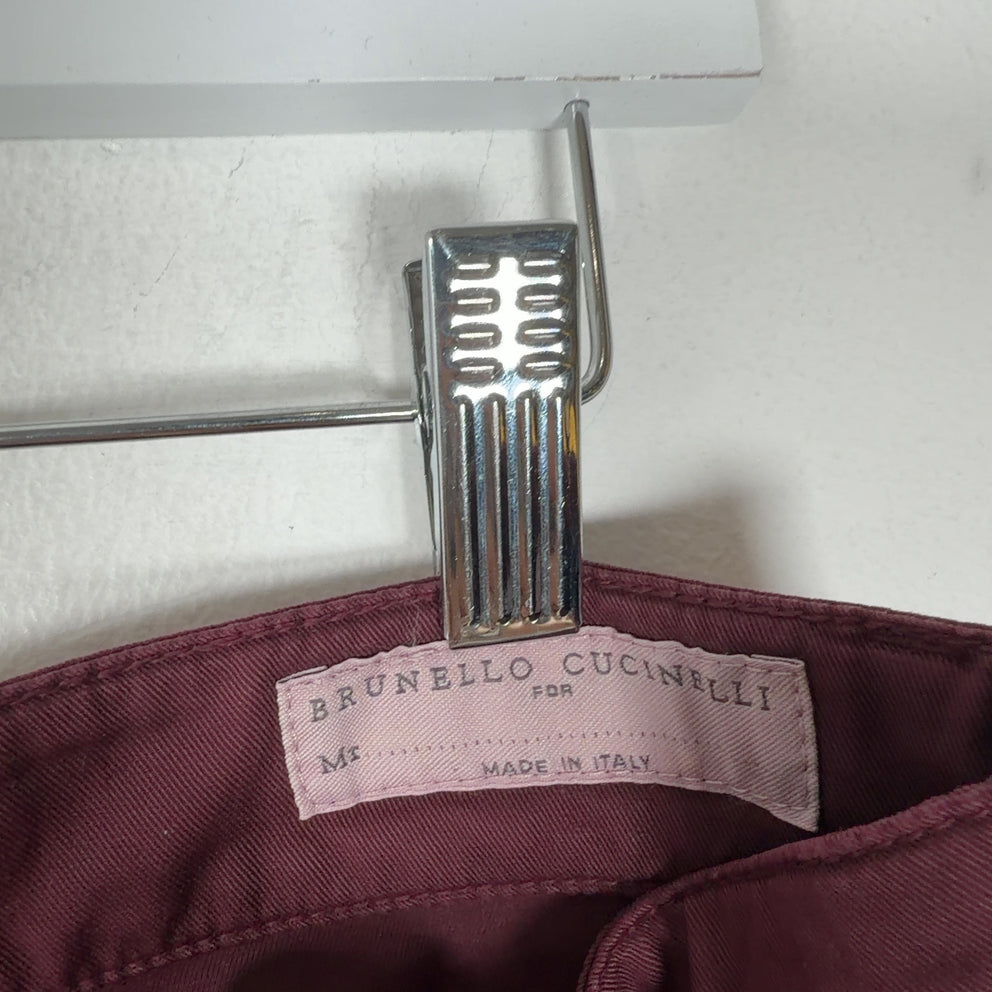 Brunello Cucinelli 5-Pocket Straight Leg Pants