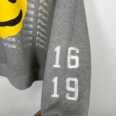CPFM x Denim Tears Grey 'Cactus Tears' Hoodie Size M