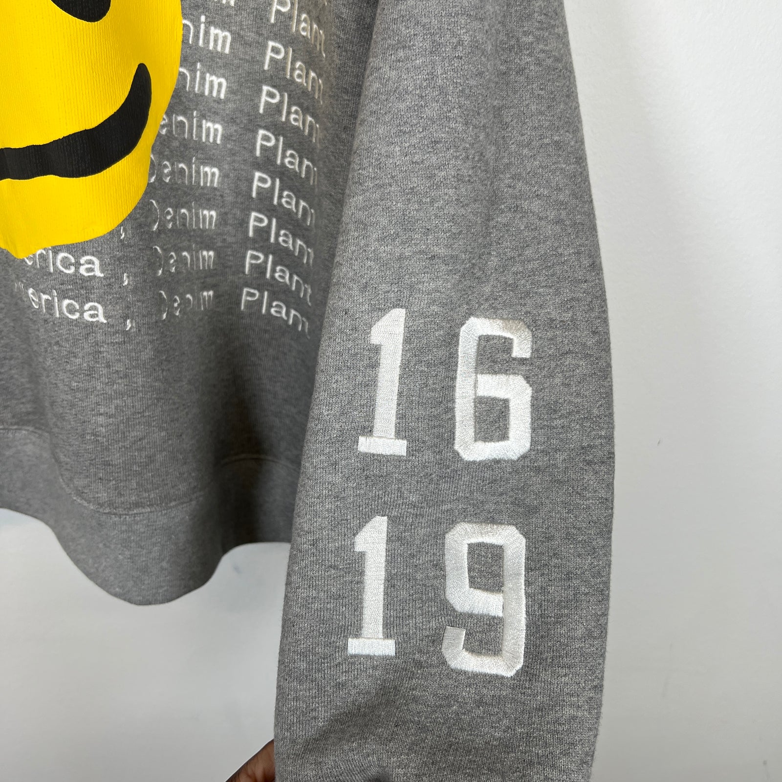 CPFM x Denim Tears Grey 'Cactus Tears' Hoodie Size M
