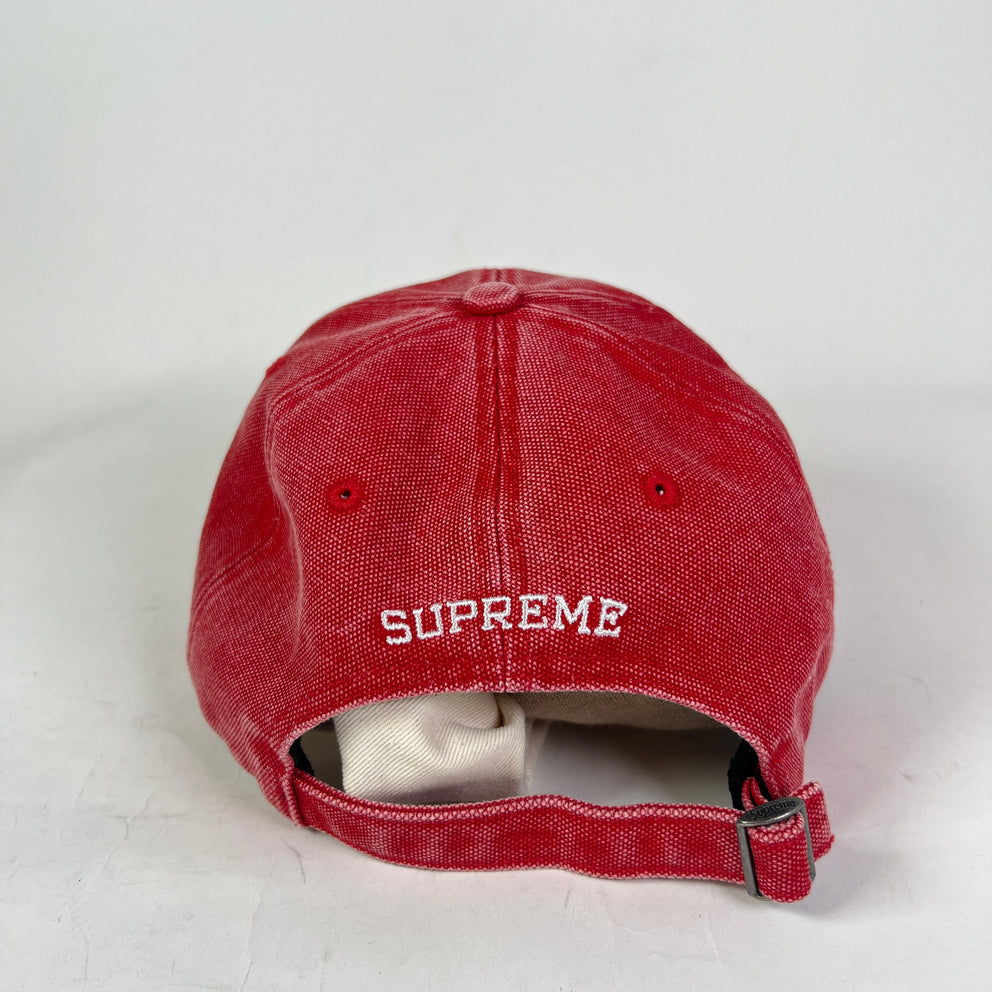 Supreme SS26 Pigment Dyed S Logo 6-Panel Hat