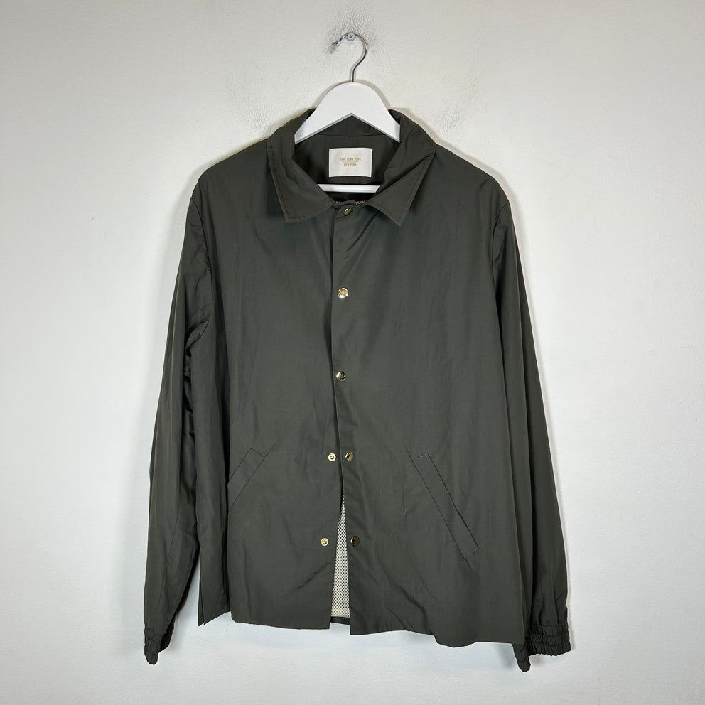 Aime Leon Dore Grey Nylon Coach Jacket Size L