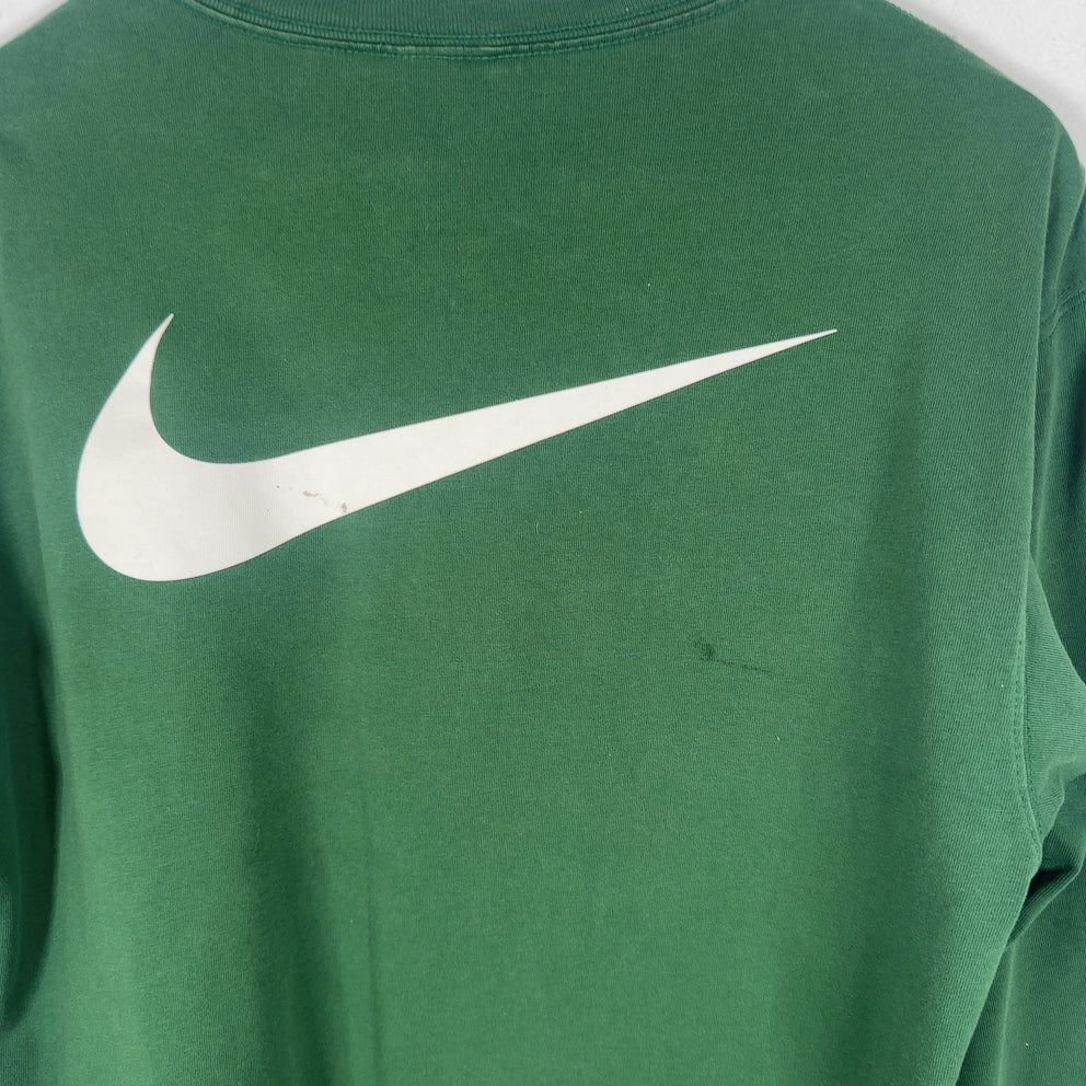 Stussy x Nike Green Logo Long-Sleeve T-Shirt Size S