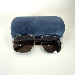 Gucci Rectangle Aviator Sunglasses