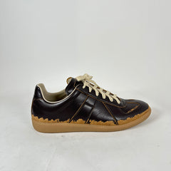 Maison Margiela Dark Brown Distressed Gats Size 42