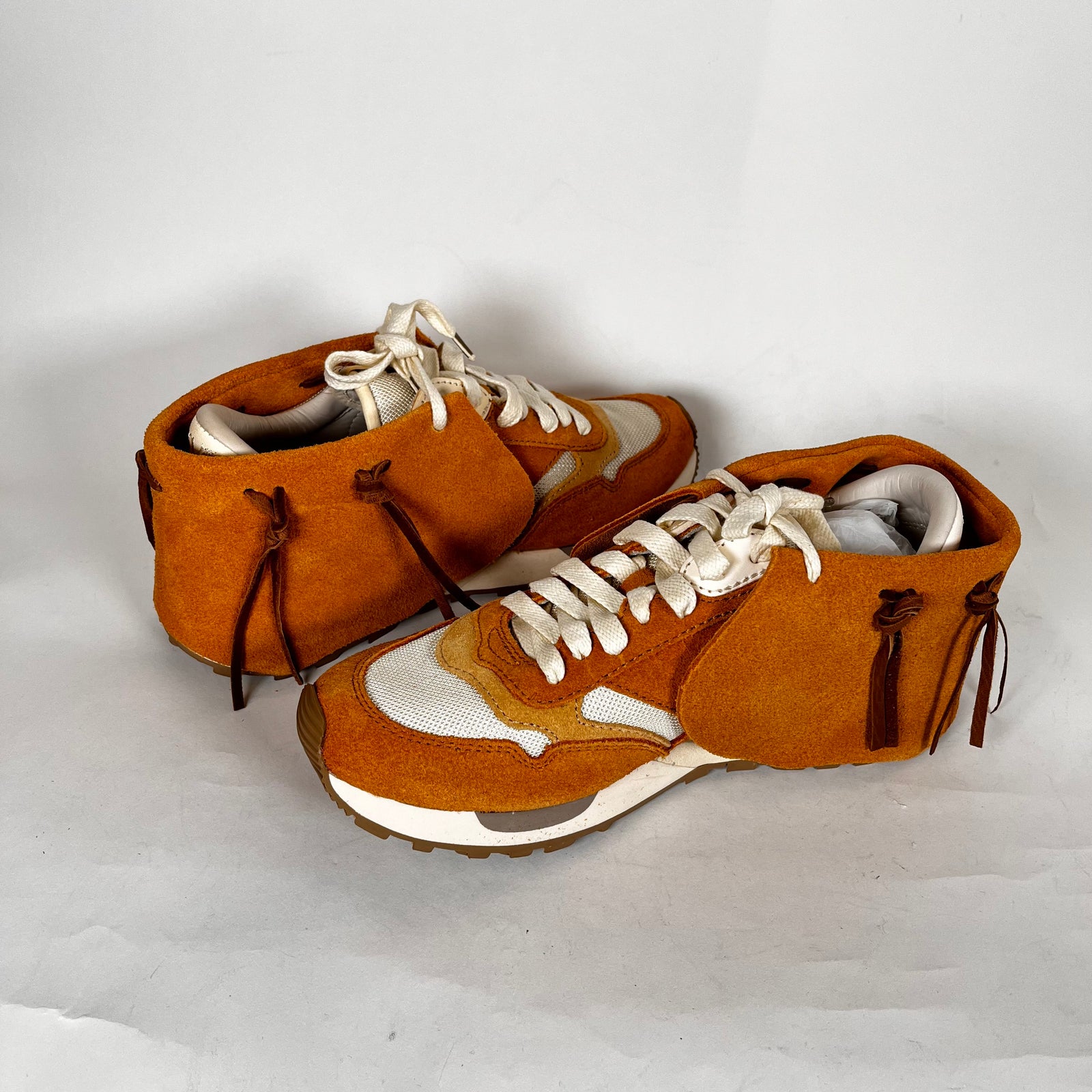 Visvim Tan Roland Jogger Sneaker Size 8