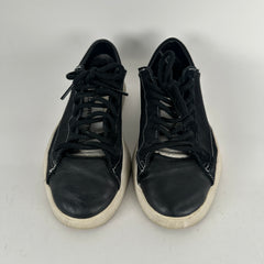 Y-3 Yohji Yamaoto Low Top Black Sneaker Size 10.5