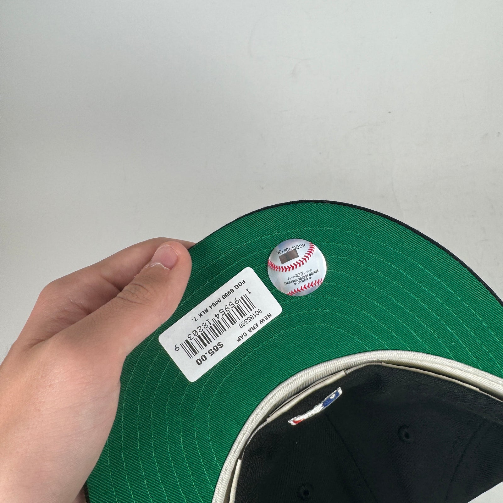 Fear of God x New Era Black Fitted Cap Size 7