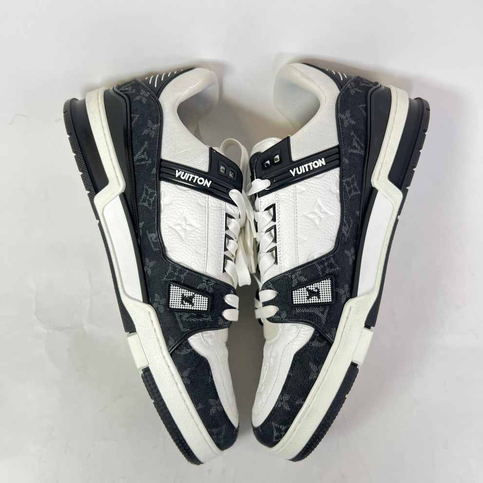 Louis Vuitton Denim Monogram LV Trainers