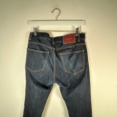Isaia Raw Denim Jeans Size 46
