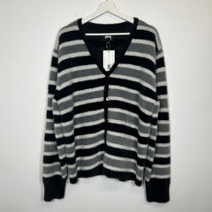 Stussy Striped Cardigan Size L