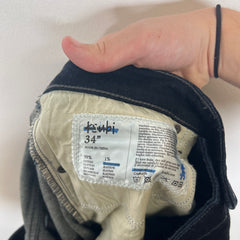 Ksubi Dark Blue Wash Checkerboard Size 36