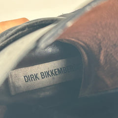 Dirk Bikkemburgs Metal Heel Lace Hole Boots Size 43