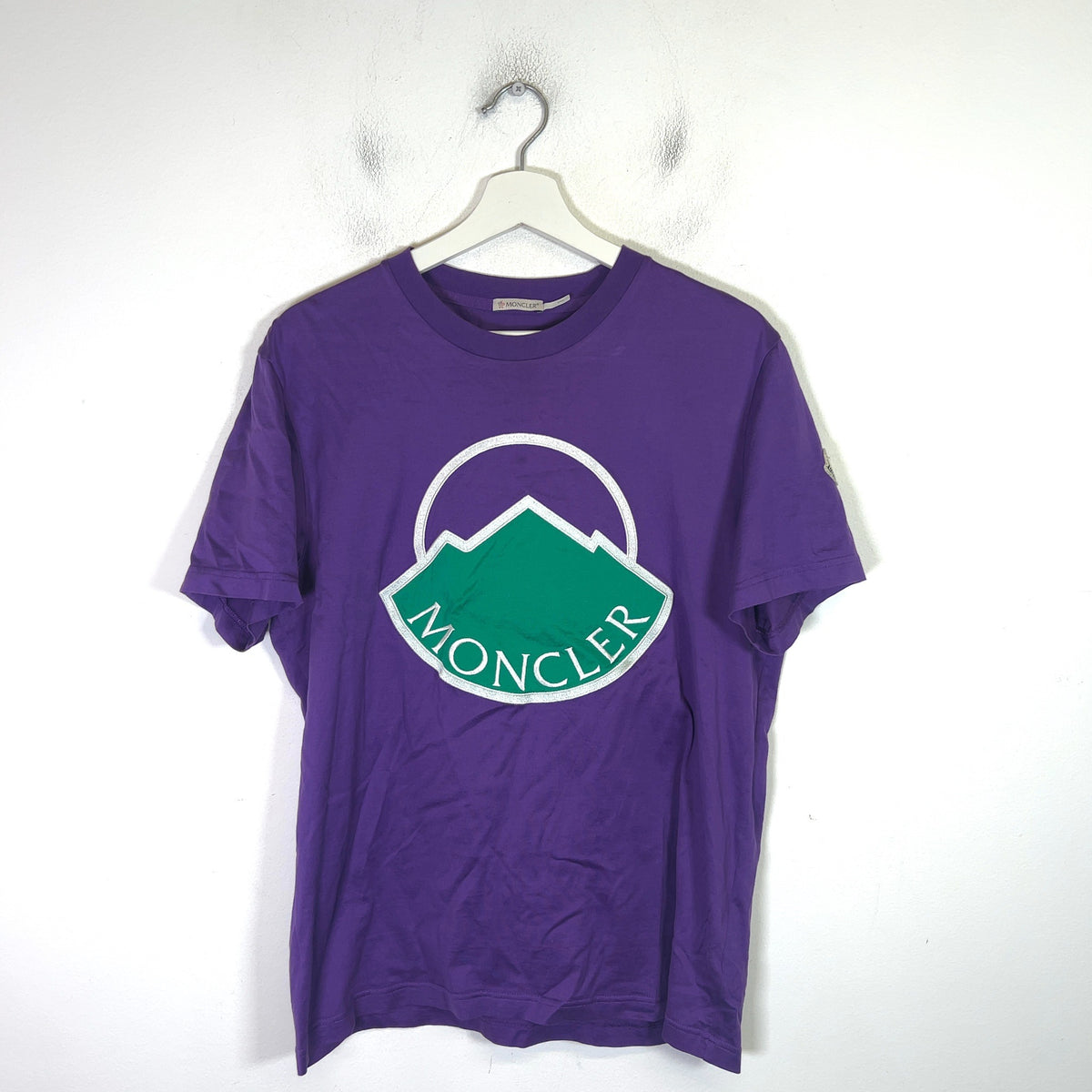 Moncler Mountain Peak Logo T-Shirt