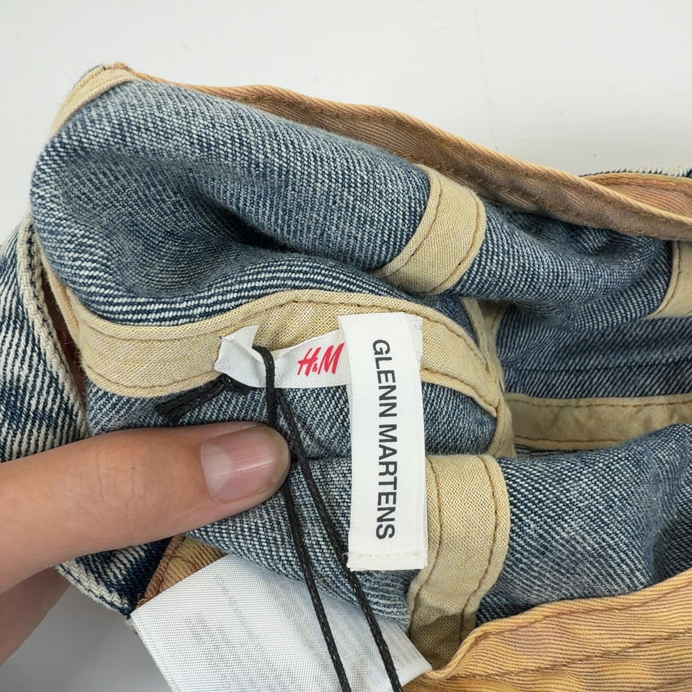 H&M Glenn Martens Denim Logo Cap