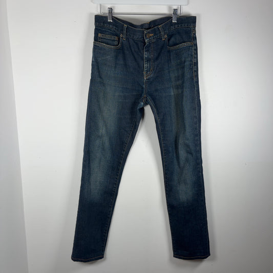 Saint Laurent AW15 D01 Raw Skinny Jeans