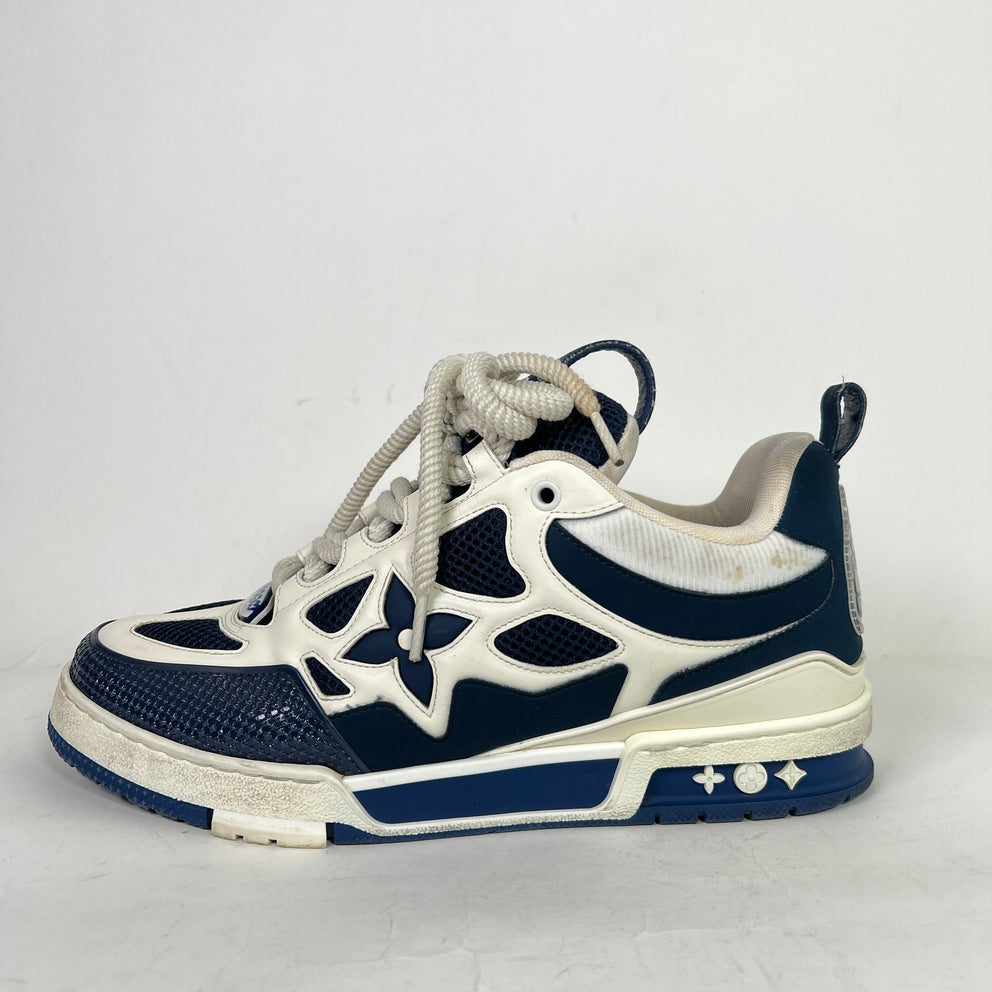 Louis Vuitton Navy Skate Sneakers