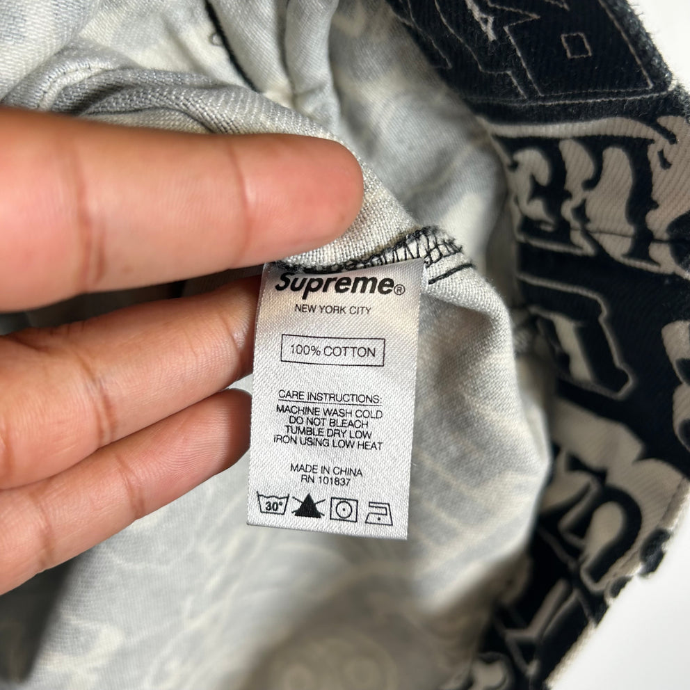 Supreme x Hysteric Glamour FW17 Text Work Jacket