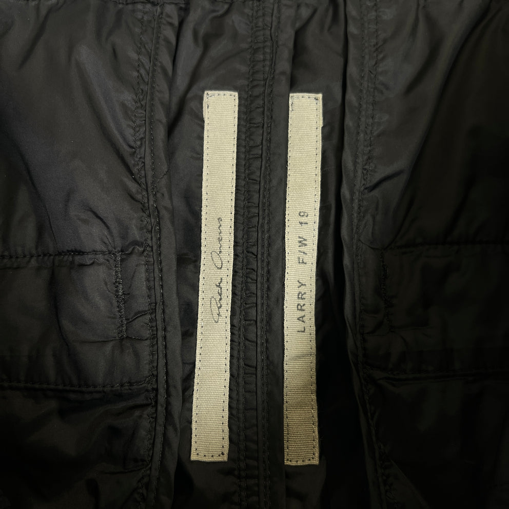 Rick Owens FW19 'Larry' Spray Gradient Insulated Pants