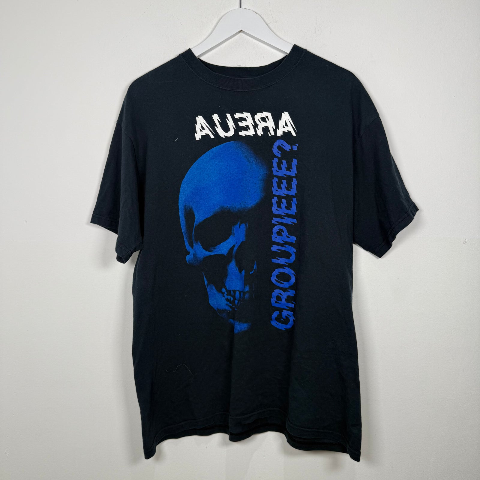 Undercover Blue Skull Graphic T-Shirt Size L