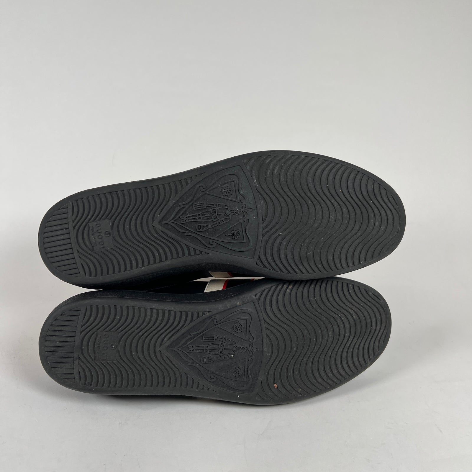 Gucci Ace Stripe Leather Sneaker Size 12