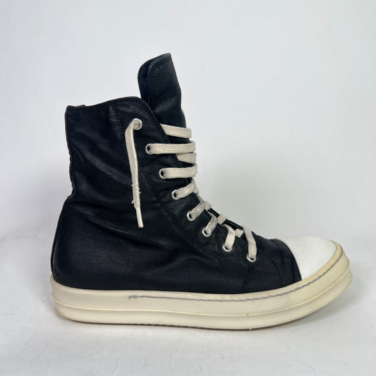 Rick Owens DRKSHDW Waxed High-Top Ramones