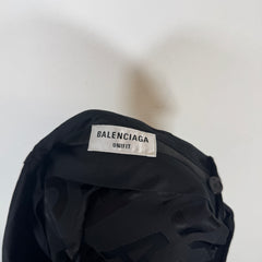Balenciaga Black Satin AOP Suit Trousers Size XS