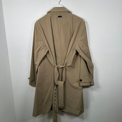 Emporio Armani Khaki Trench Coat Size 48