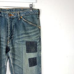 Number (N)ine AW03 'Touch Me I'm Sick' Kurt Cobain Patchwork Jeans