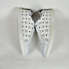 MCM White Viseto Low Top Sneaker Size 12