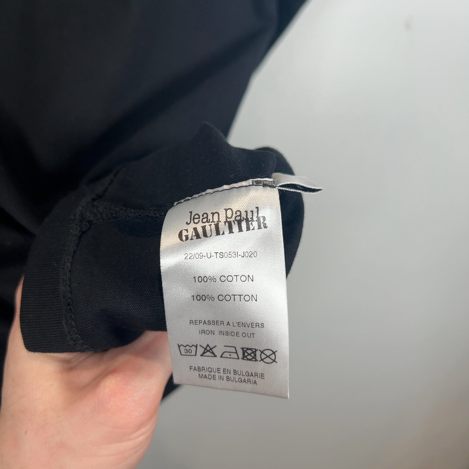 Jean Paul Gaultier Logo Seam T-Shirt