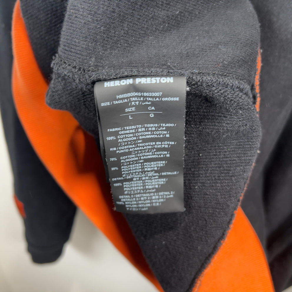 Heron Preston 'Handle With Care' Hem Hoodie