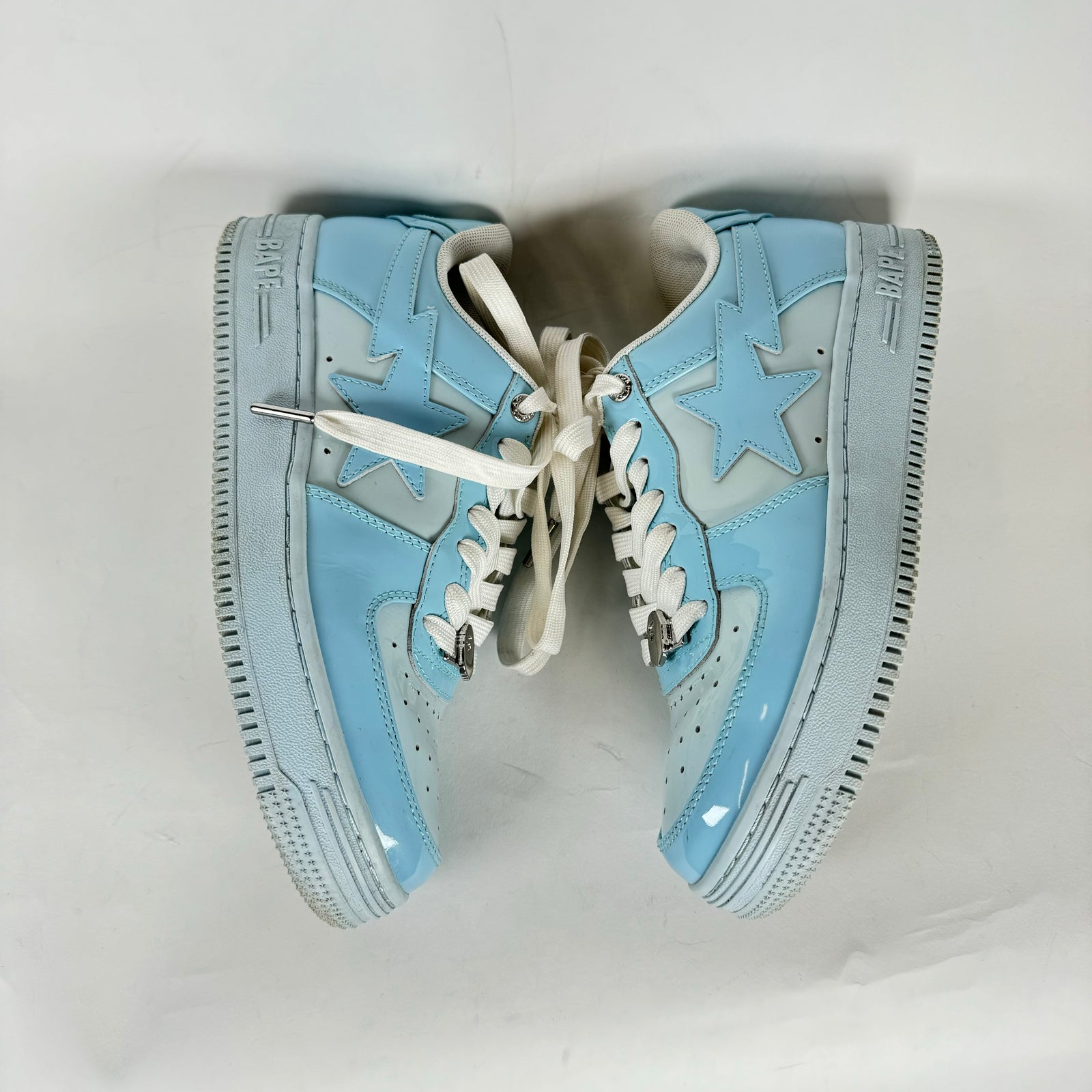 Bape Baby Blue Bapesta Size 6