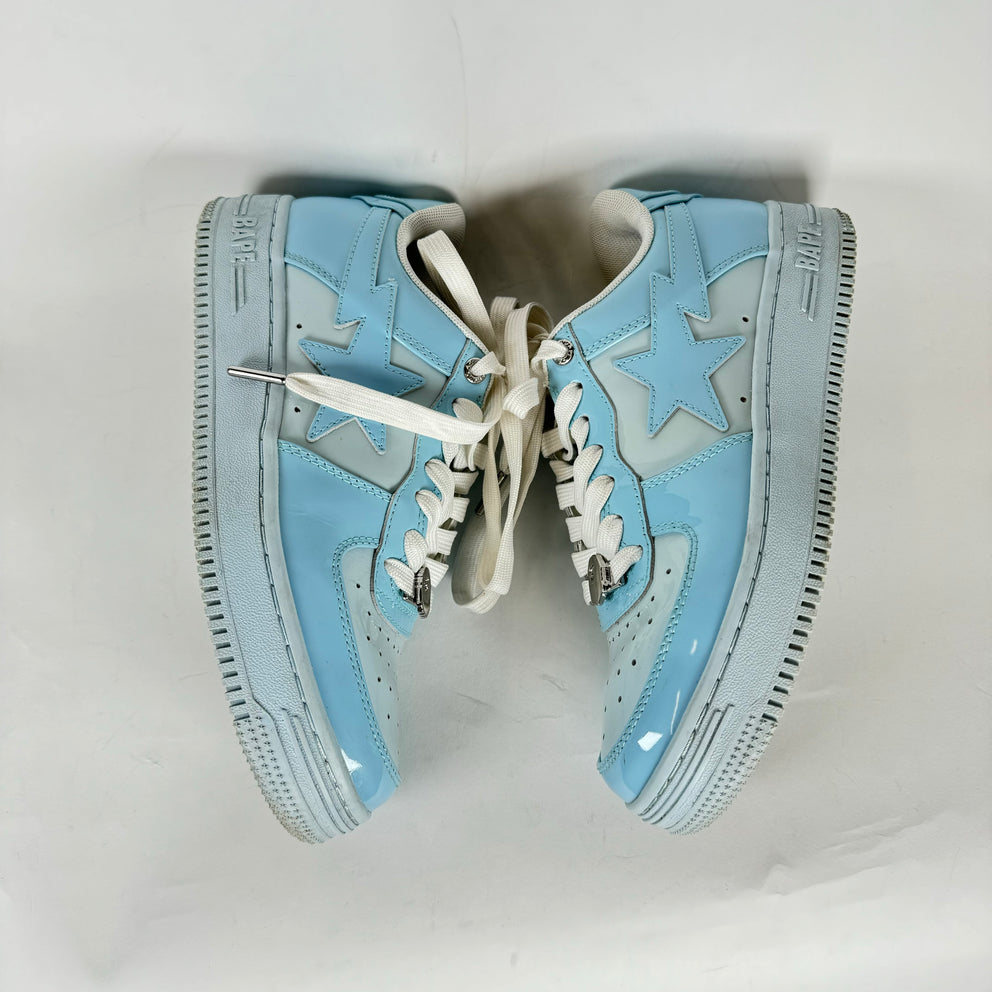 Bape Baby Blue Bapesta Size 6
