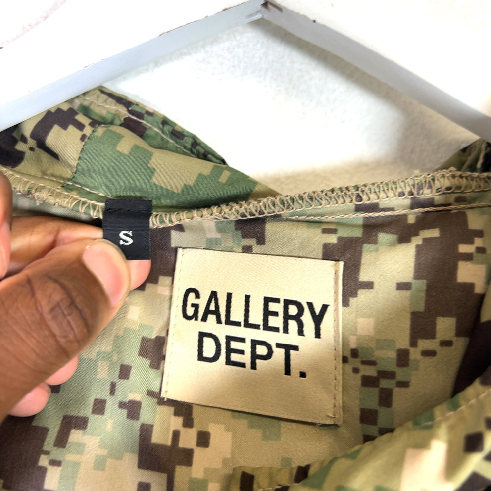 Gallery Dept Digi Camo Riley Nylon Anorak Jacket