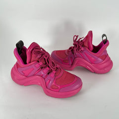 Louis Vuitton Archlight Trainer Rose Pop Size 39