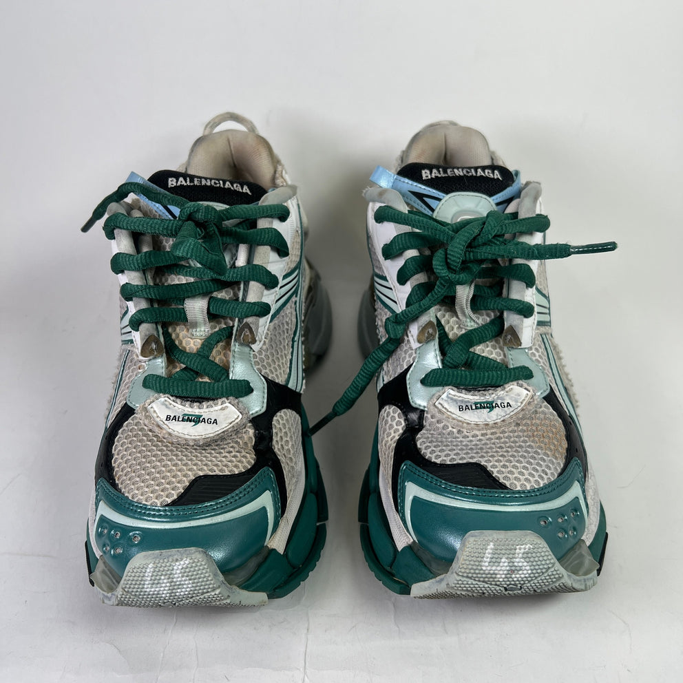 Balenciaga Green/Blue Mesh Runners