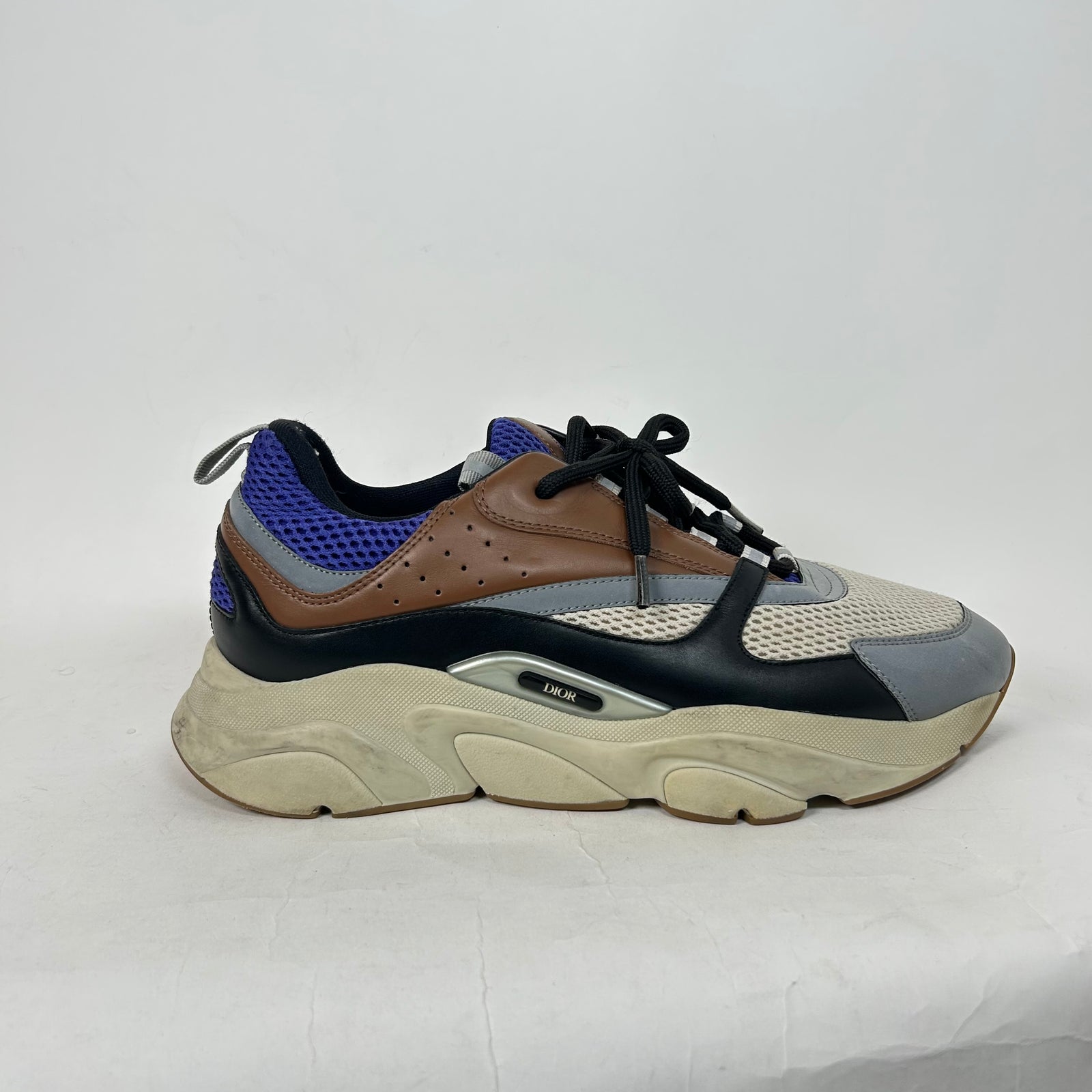 Dior B22 Brown/Purple Sneaker Size 45