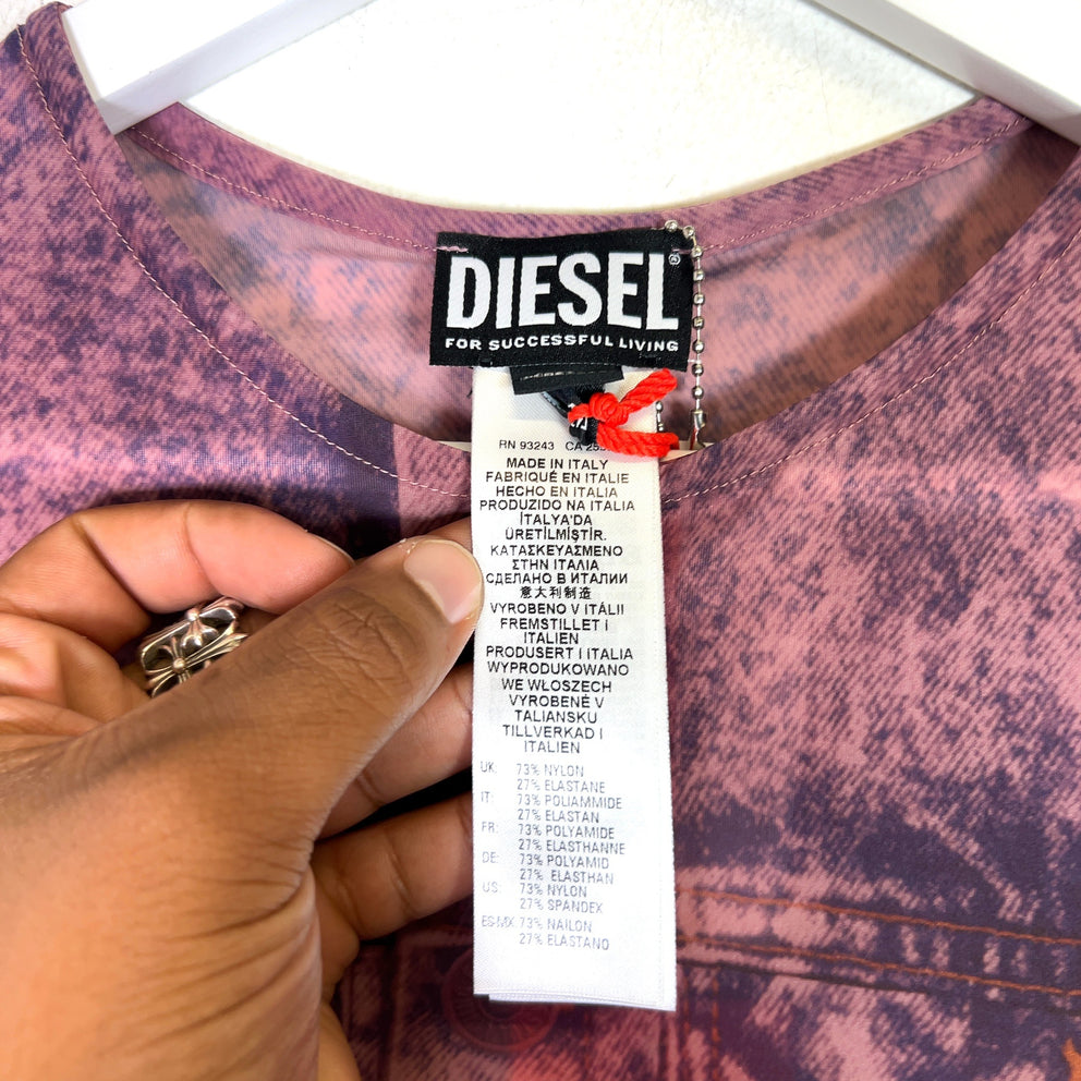 Diesel Denim Illusion Trompe L'Oeil Longsleeve