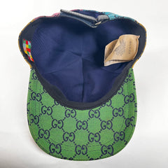 Gucci GG Multicolor Canvas Baseball Cap