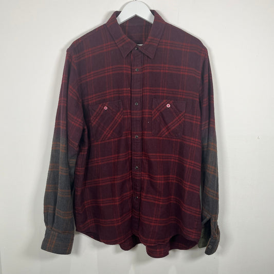 Sacai Hybrid Flannel Size 2