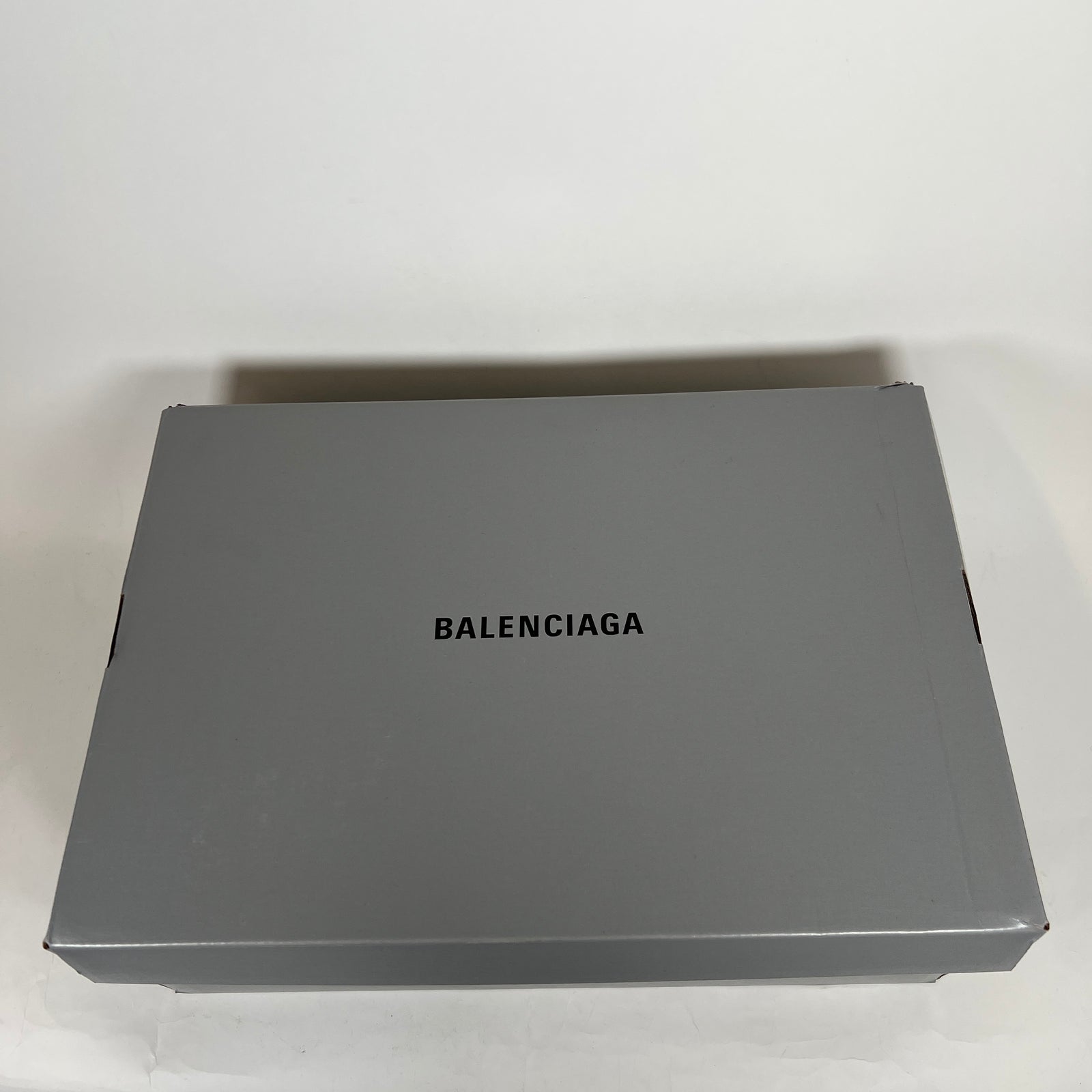 Balenciaga Black Patent Leather Triple S Sneaker Size 42